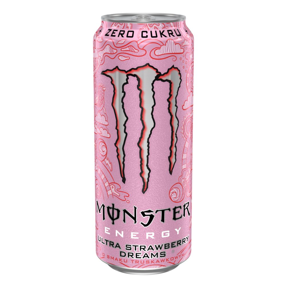 Energetyk Monster Zero Ultra Strawberry Dreams 500 ml puszka DRS