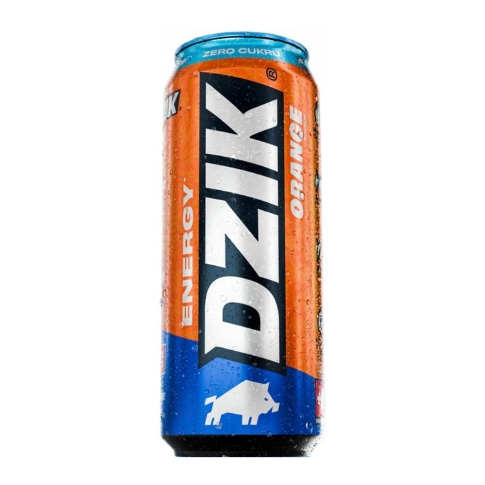 Napój energetyczny Dzik Energy Zero Kalorii Orange 500 ml DRS