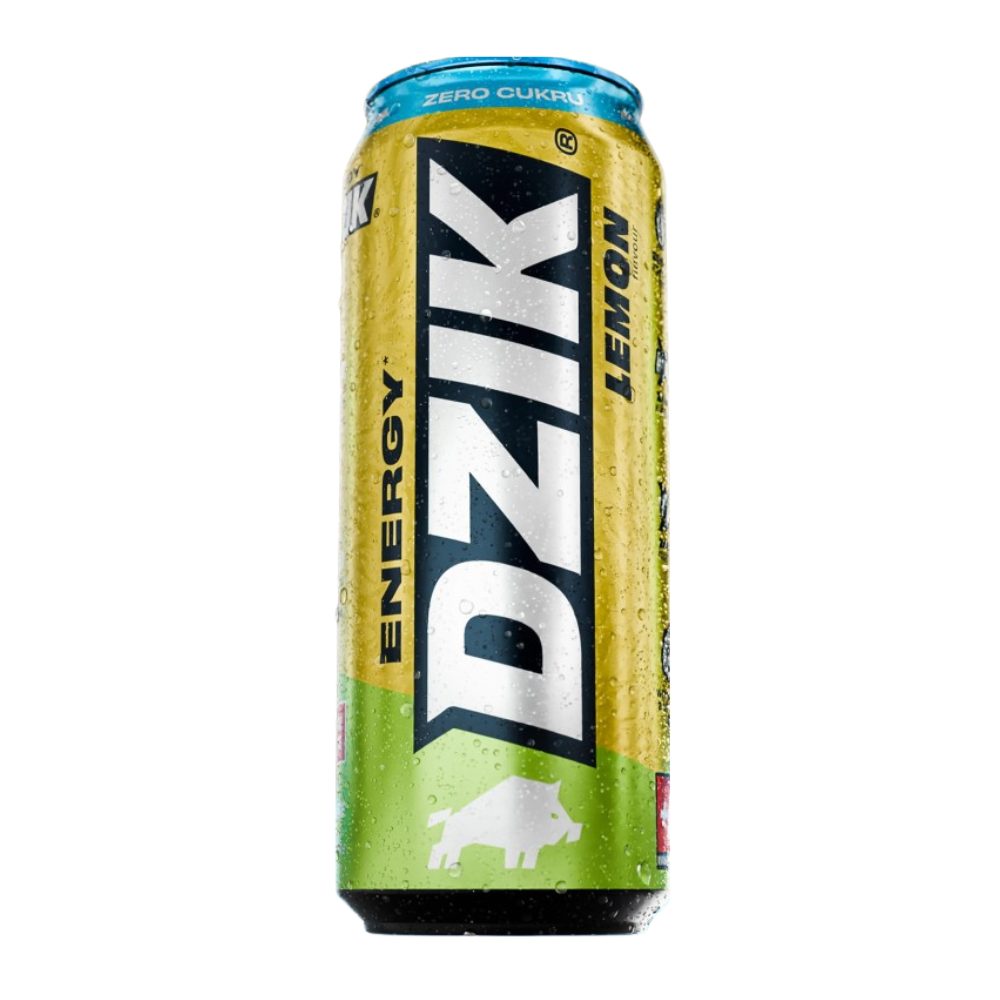 Napój energetyczny Dzik Energy Zero Kalorii Lemon 500 ml DRS