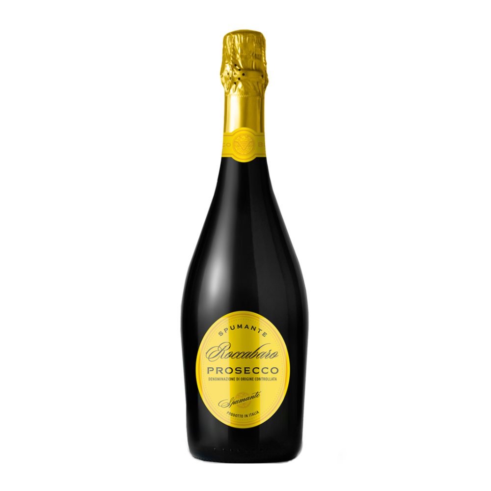 Wino musujące Roccabaro Prosecco DOC 11% białe wytrawne 750 ml