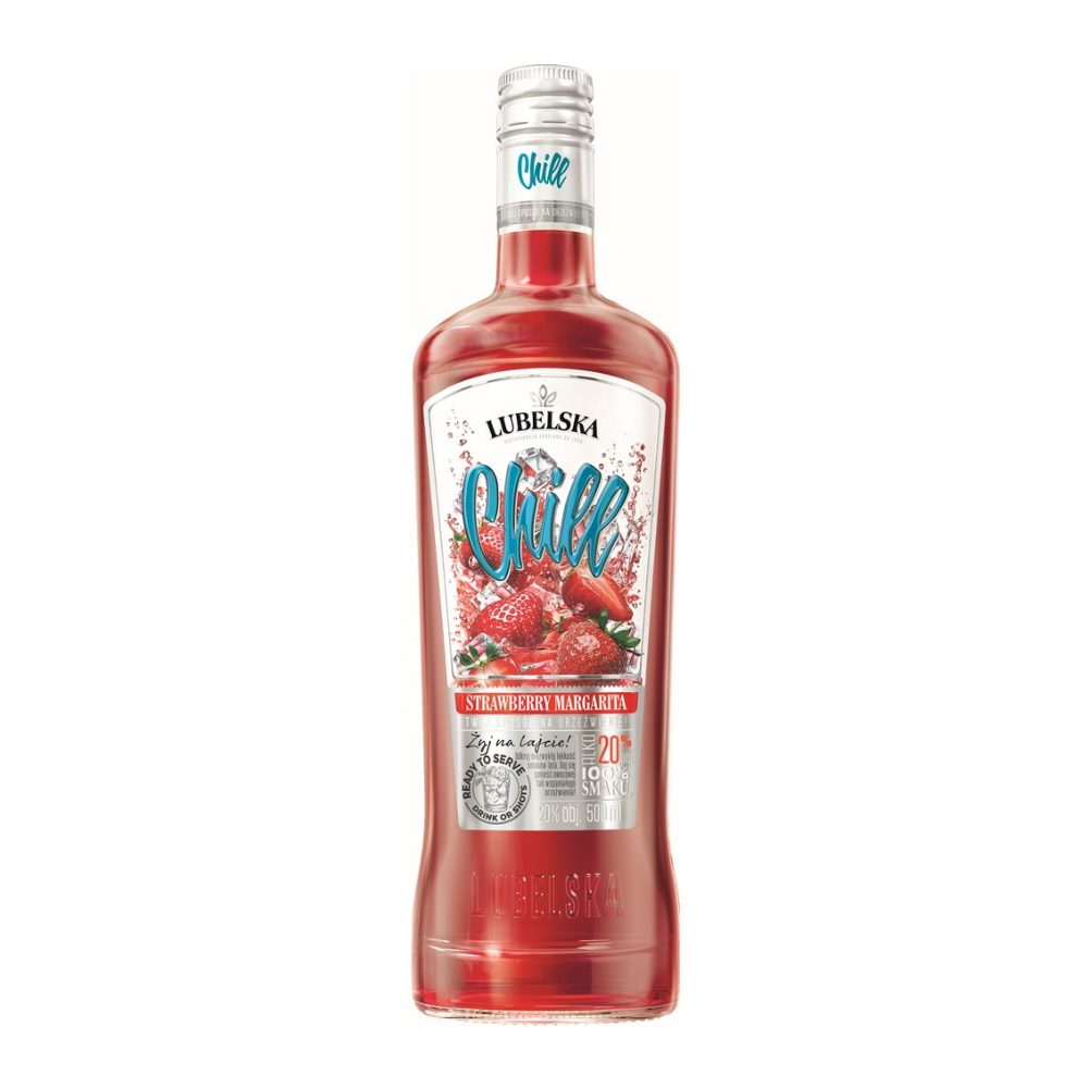 Likier Lubelska Chill Strawberry Margarita 20% 500 ml