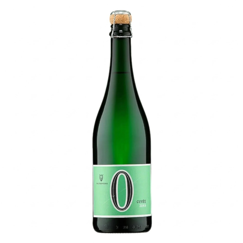 Wino Musujące Cuvée Zero 0% białe półwytrawne 750 ml
