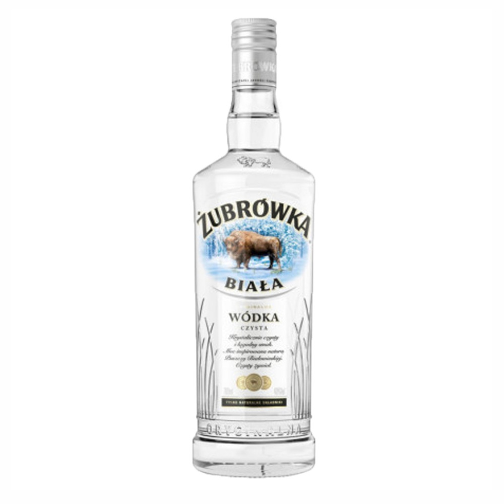 Wódka Żubrówka Biała 40% 500 ml
