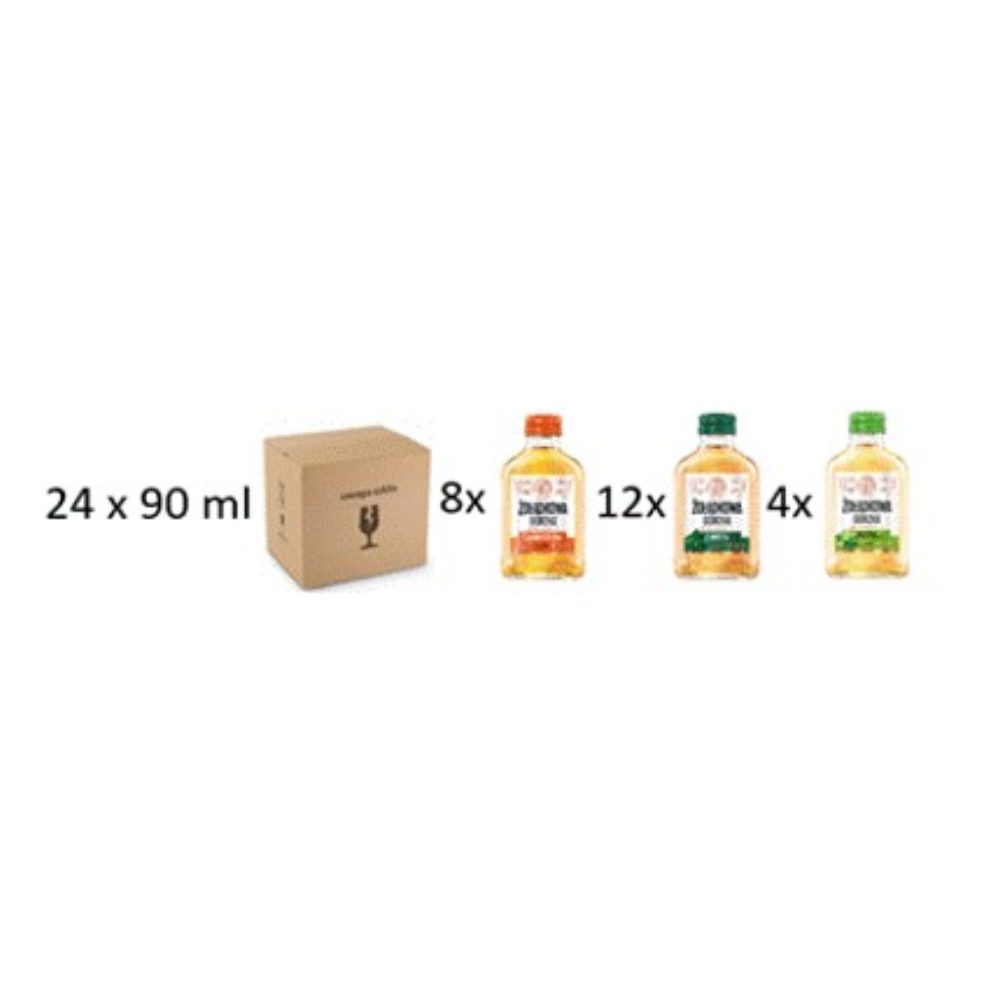 Wódka Żołądkowa Mix 24 x 90 ml