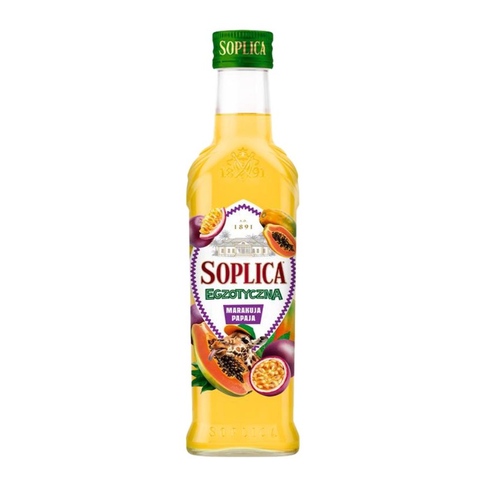 Wódka Soplica Egzotyczna Marakuja Papaja 21% 200 ml