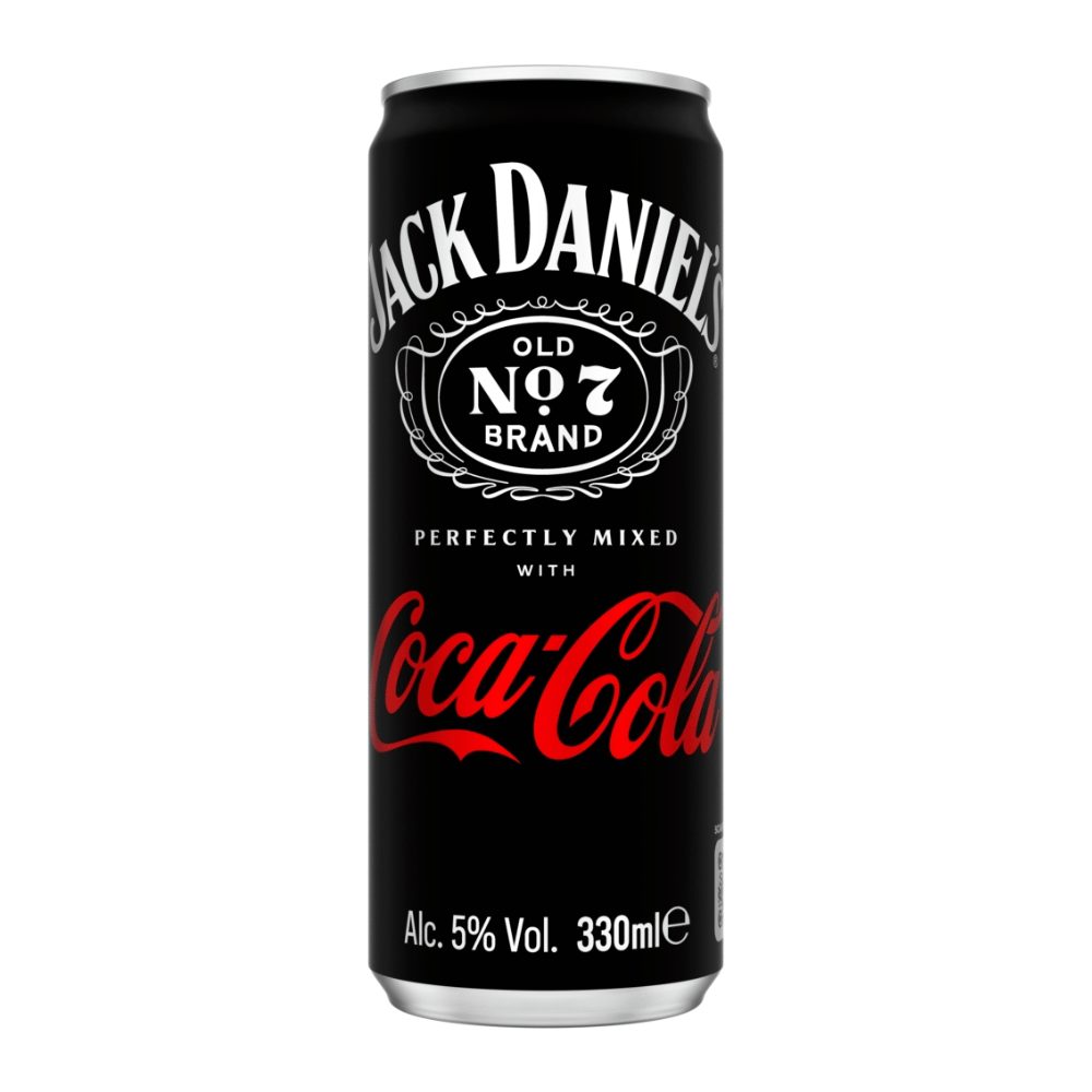 RTD Jack Daniel's Coca-Cola 5% 330 ml puszka RTD