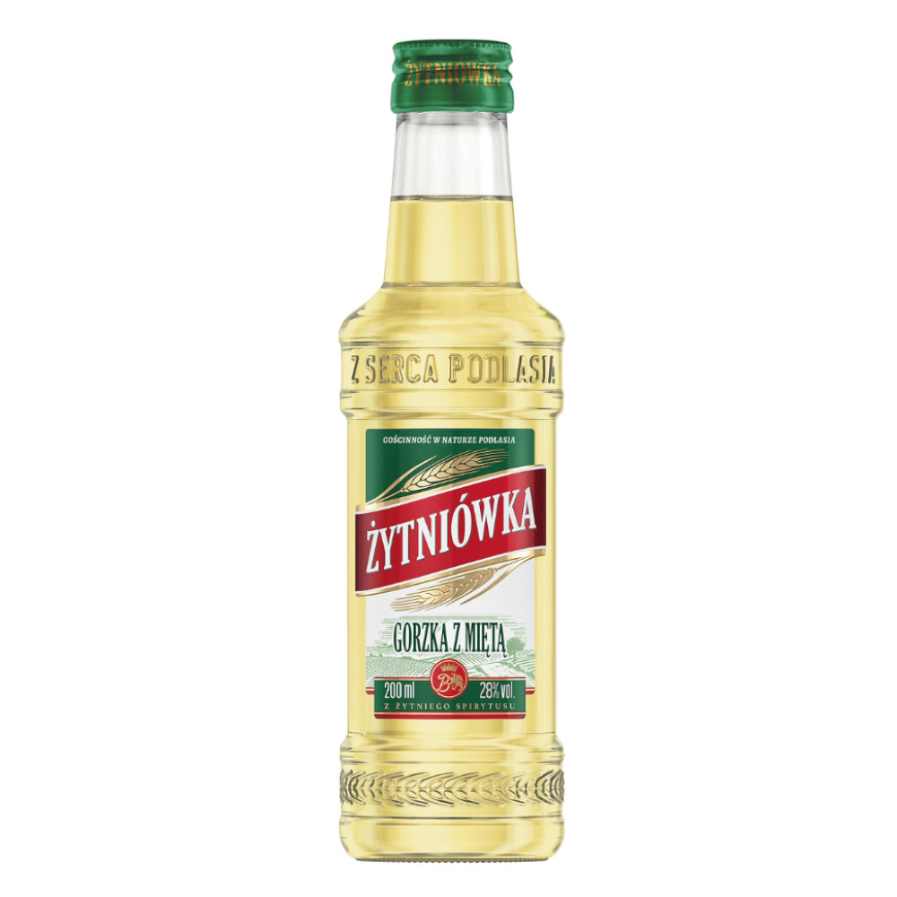 Wódka Żytniówka Gorzka z Miętą 25% 200 ml