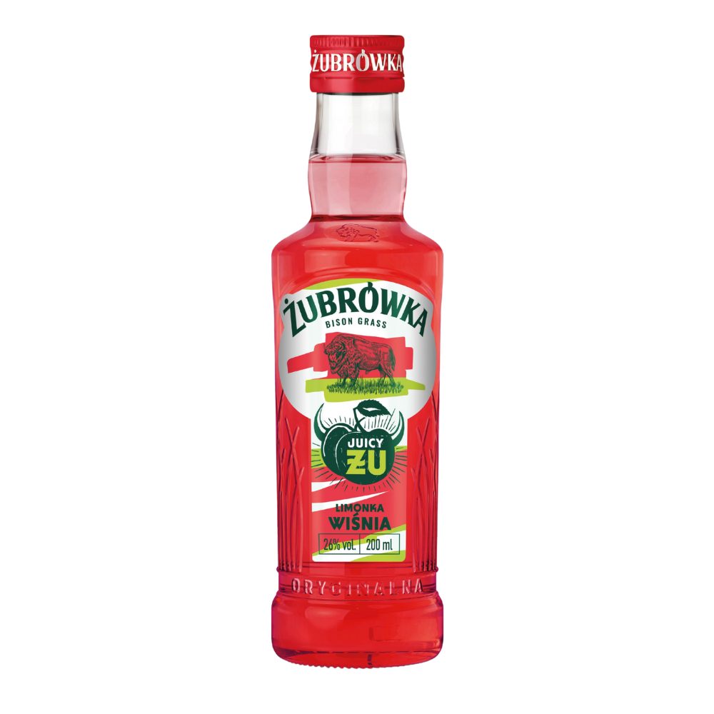 Wódka Żubrówka Juicy ŻU Wisnia Limonka 20% 200 ml