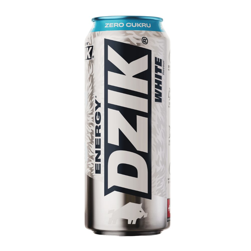 Napój energetyczny Dzik Energy White 500 ml DRS