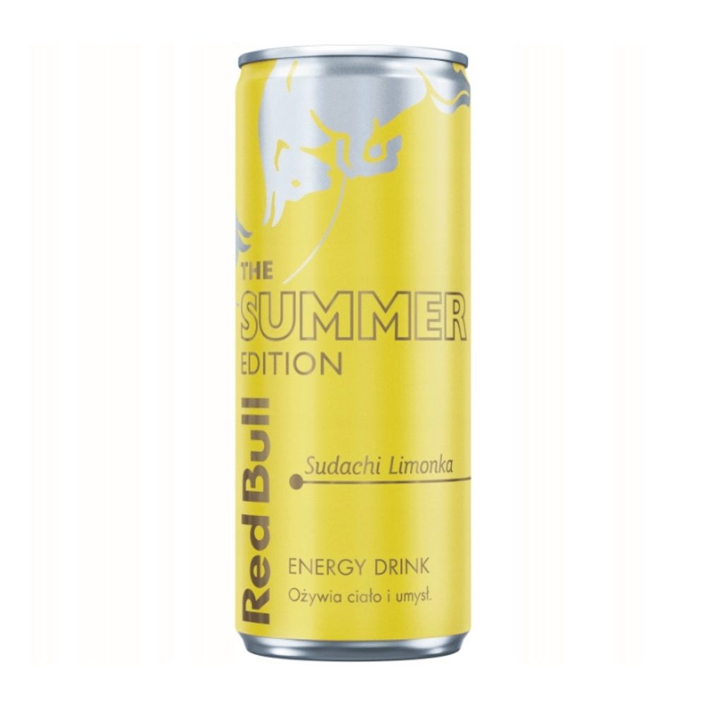 Energetyk Red Bull Summer Sudachi Lime 250 ml puszka DRS