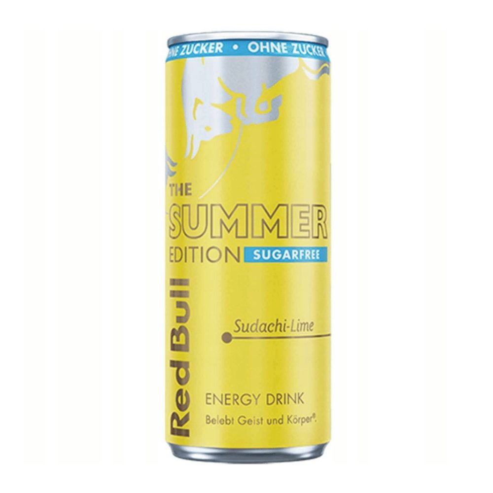 Energetyk Red Bull Sugarfree Summer Sudachi Lime 250 ml puszka DRS