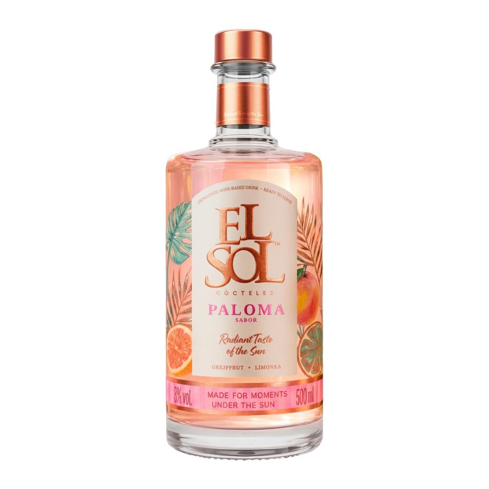 Koktajl El Sol Cocteles Paloma 8% 500 ml