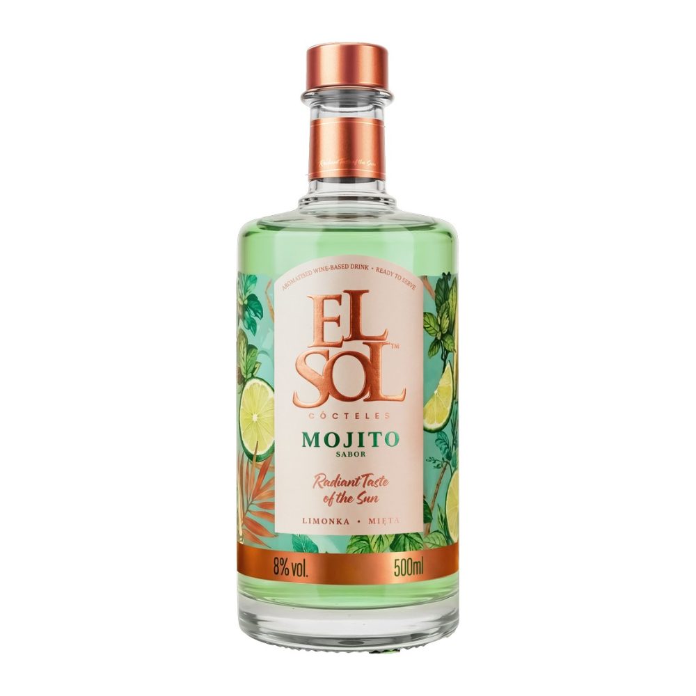 Koktajl El Sol Cocteles Mojito 8% 500 ml