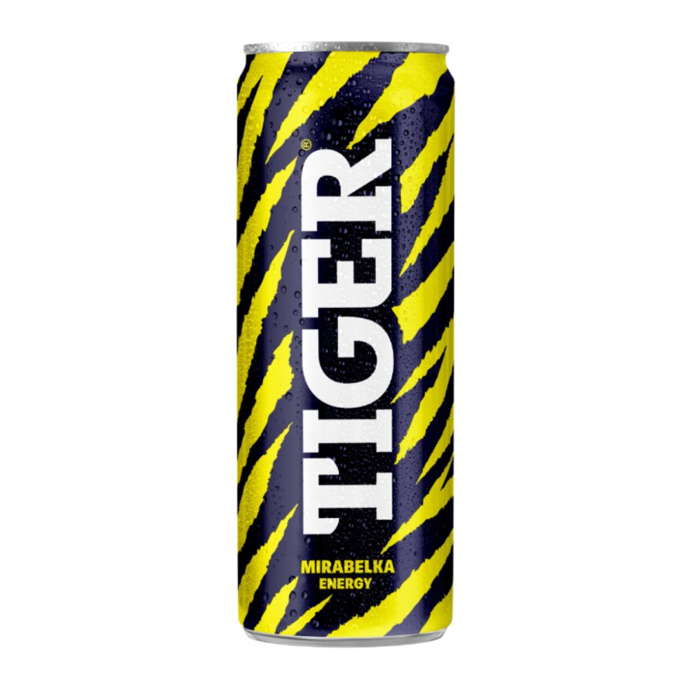 Energetyk Tiger Mirabelka 250 ml Puszka DRS