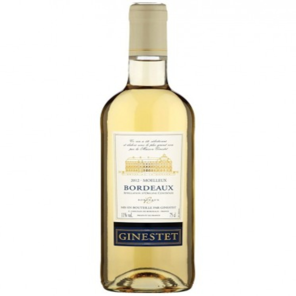 Wino Bordeaux Moelleux 11,5% białe półsłodkie 750 ml