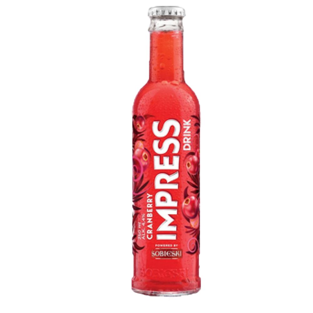 Drink Impress Cranberry 4,4% 250 ml