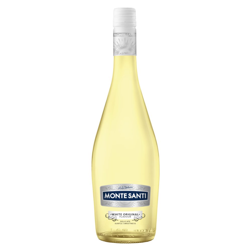 Wino Monte Santi White 10% białe półsłodkie 750 ml