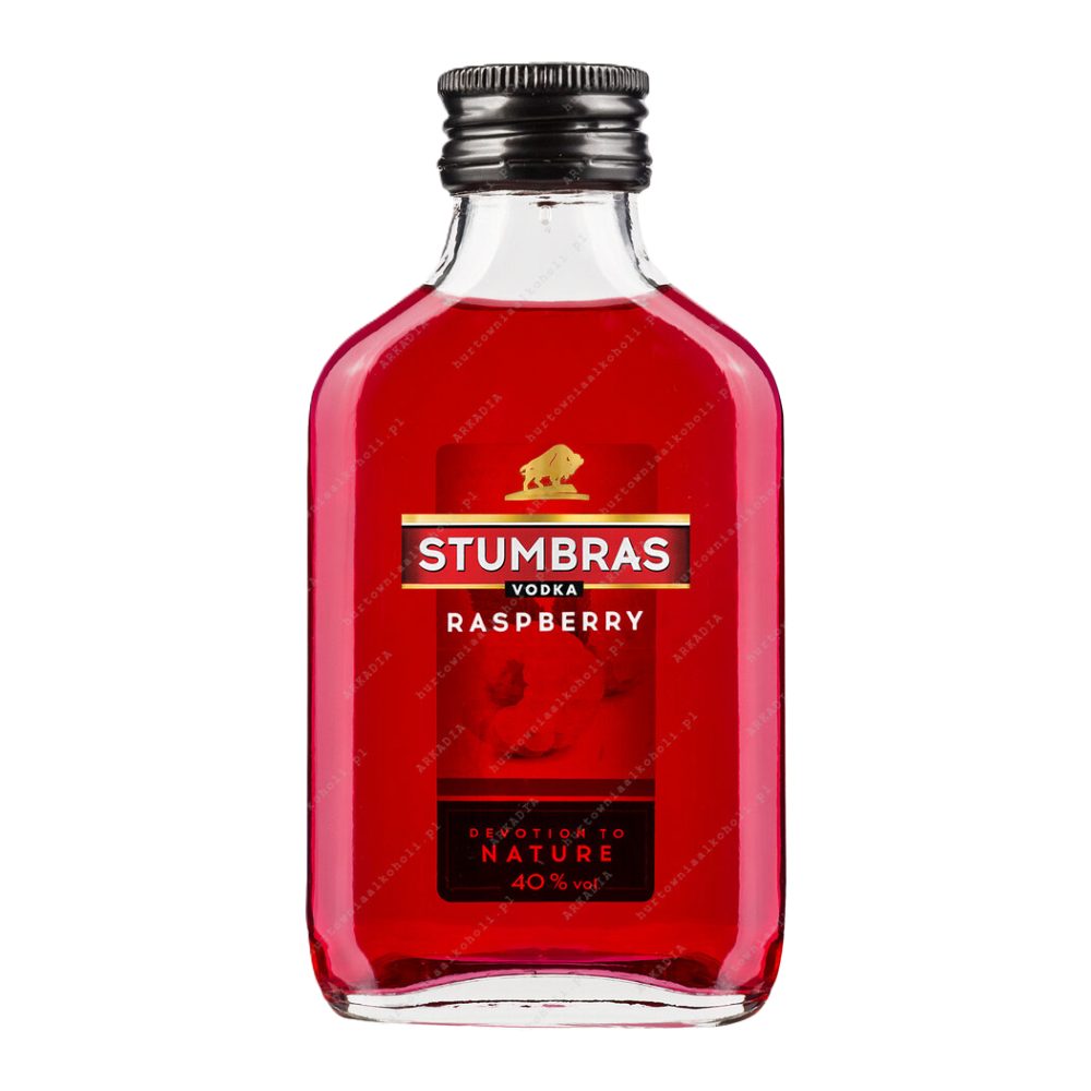 Wódka Stumbras Raspberry 40% 100 ml