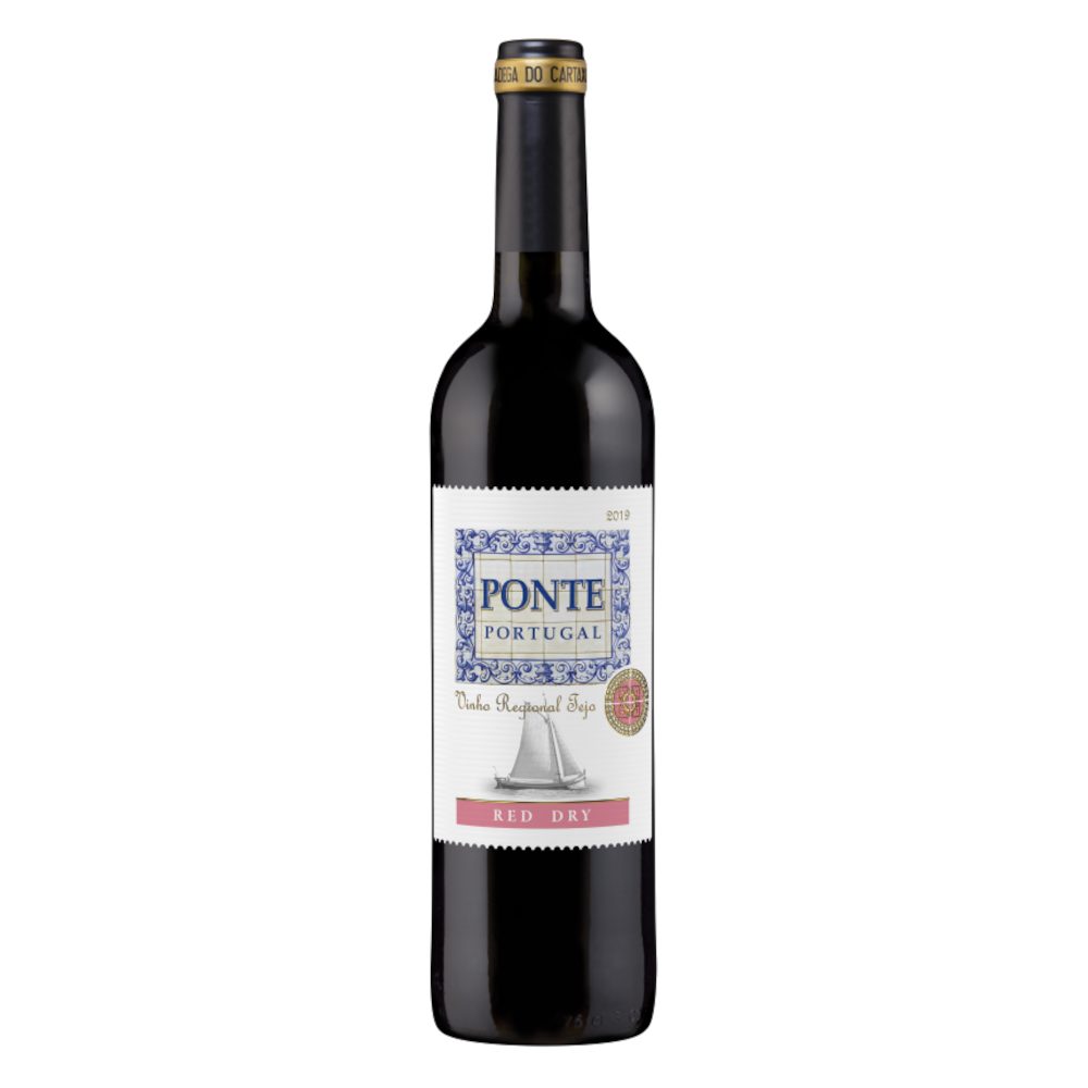 Wino Ponte Portugal Tejo 13% czerwone wytrawne 750 ml