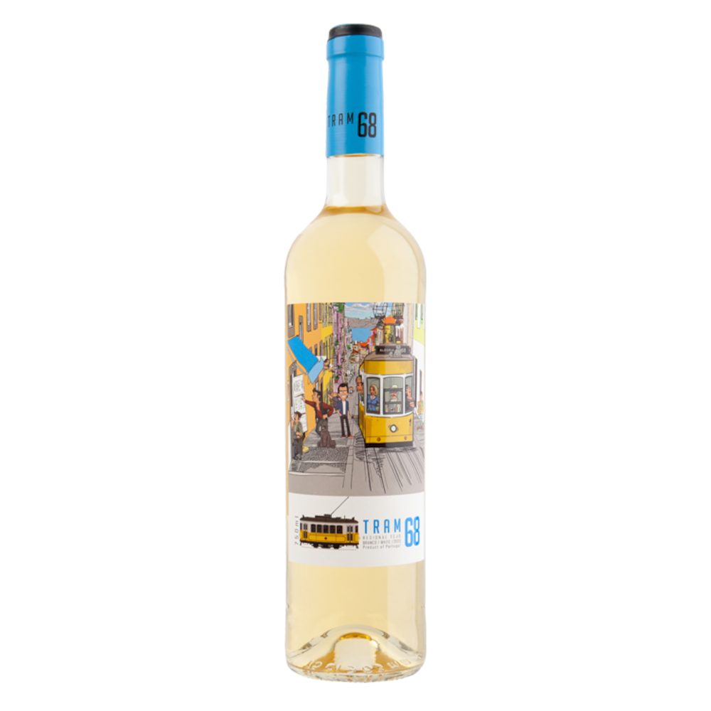 Wino Tram 68 12,5% białe wytrawne 750 ml