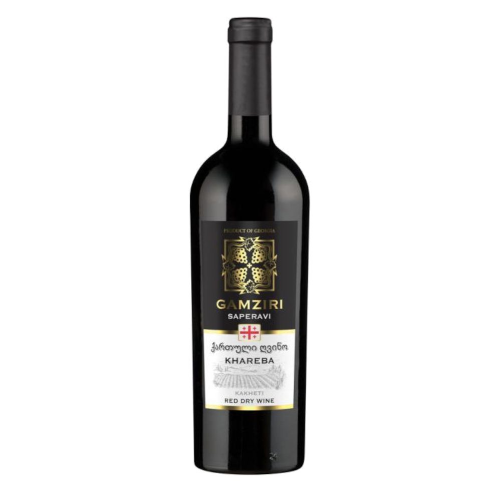 Wino Gamziri Saperavi 13% czerwone wytrawne 750 ml