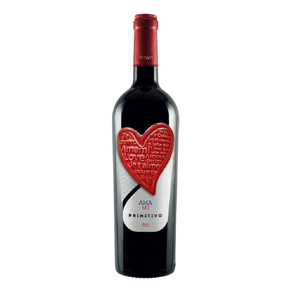 Wino Amami Primitivo Puglia 13,5% czerwone wytrawne 750 ml