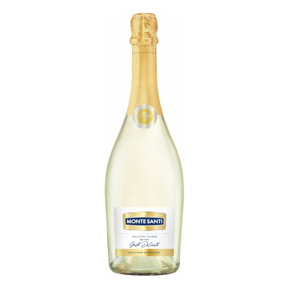 Wino Monte Santi Bollicine Del Sole 10% białe półwytrawne 750 ml