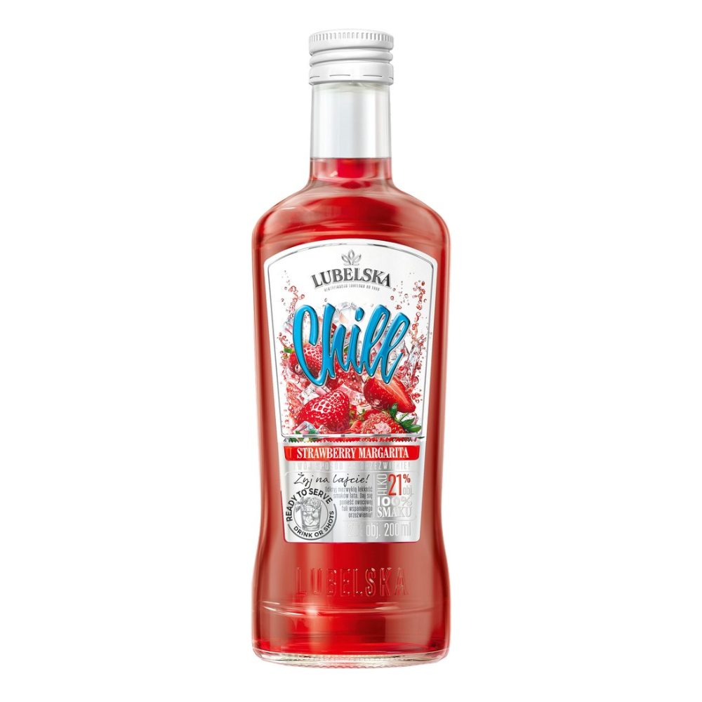 Likier Lubelska Chill Strawberry Margarita 21% 200 ml