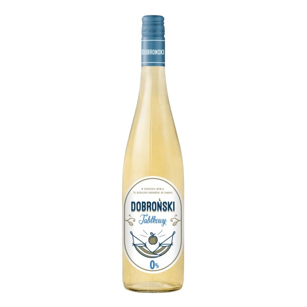 Cydr Dobroński Jabłko 0% 750 ml