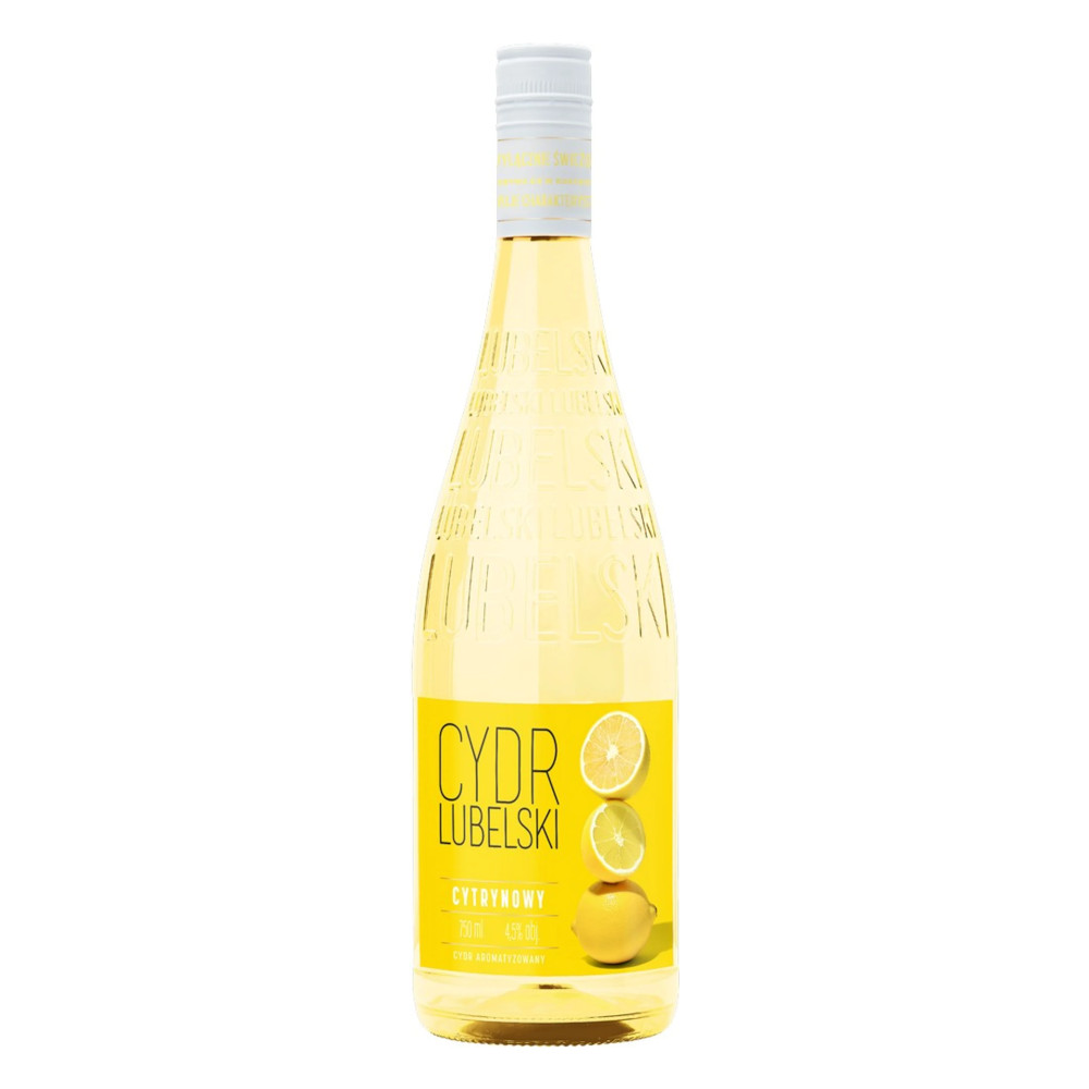Cydr Lubelski Cytrynowy 4,5% 750 ml