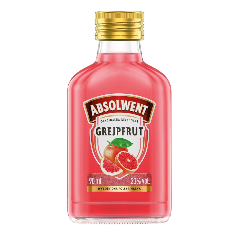 Likier Absolwent Grejpfrut 23% 90 ml