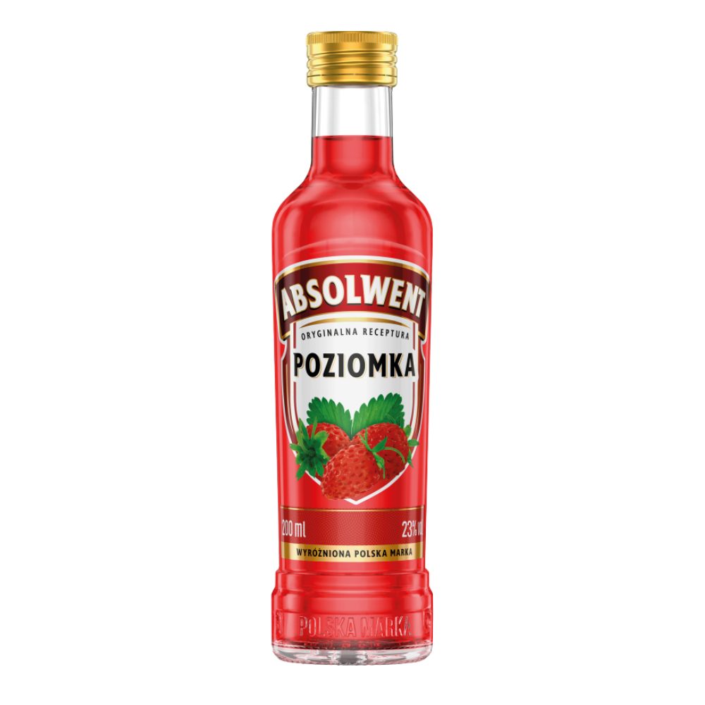 Likier Absolwent Poziomka 23% 200 ml