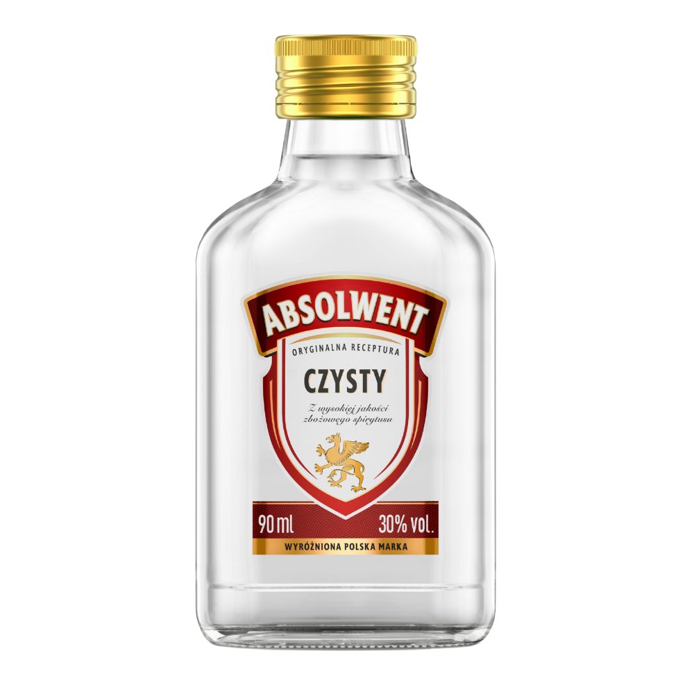 Wódka Absolwent Czysty 30% 90 ml