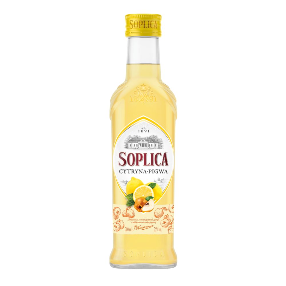 Likier Soplica Cytryna Pigwa 25% 200 ml