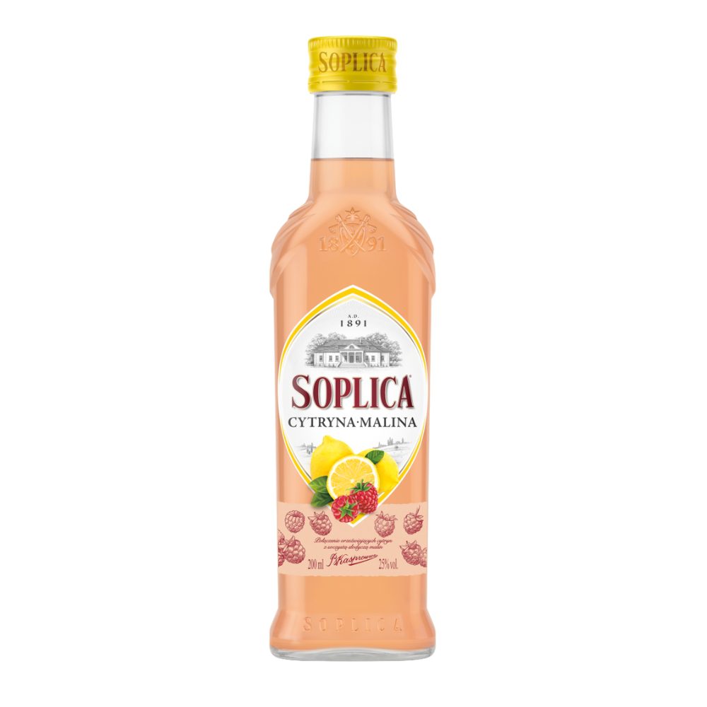 Likier Soplica Cytryna Malina 25% 200 ml