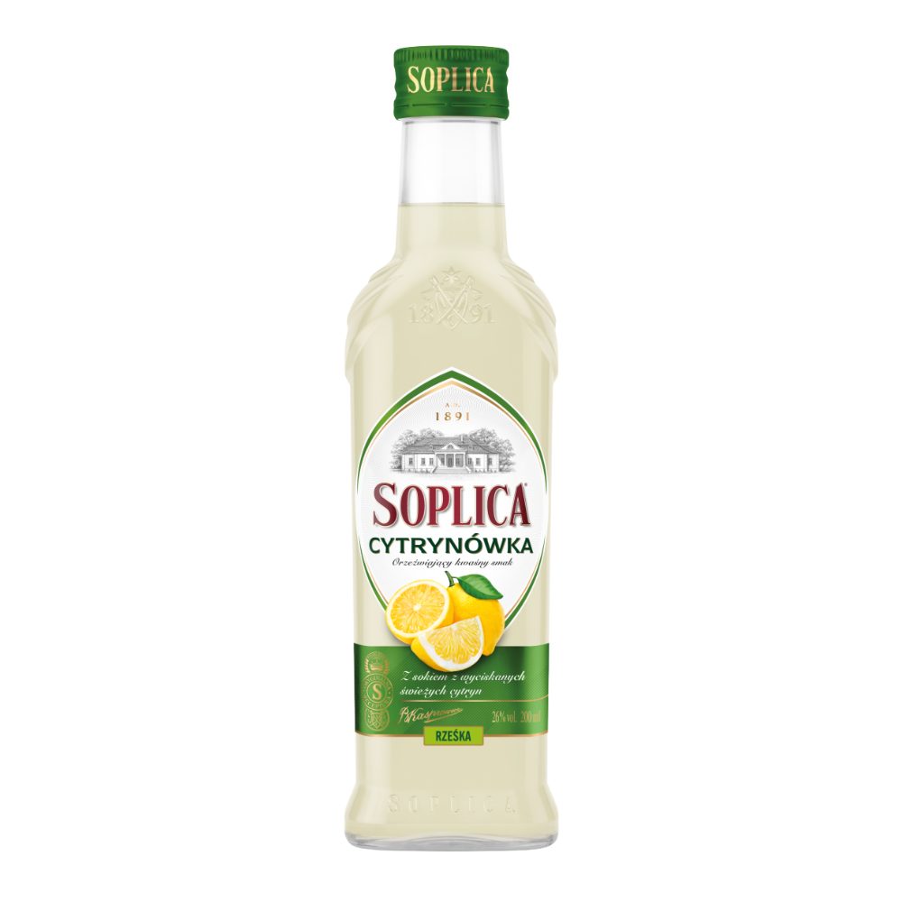 Likier Soplica Cytrynówka 26% 200 ml