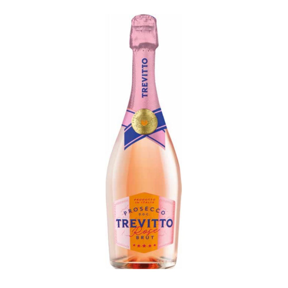 Wino musujące Trevitto Rose Brut 11% różowe wytrawne 750 ml