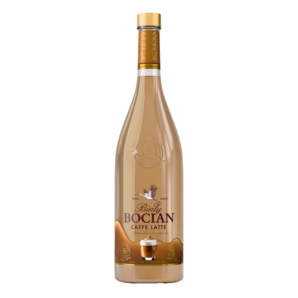 Likier Biały Bocian Caffe Latte 16% 500 ml