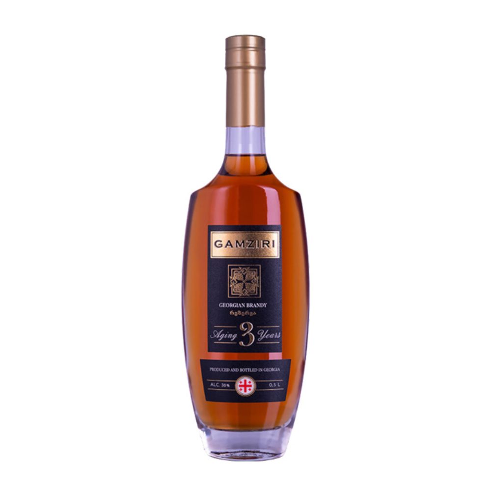 Brandy Gamziri Aging 3YO 36% 500 ml