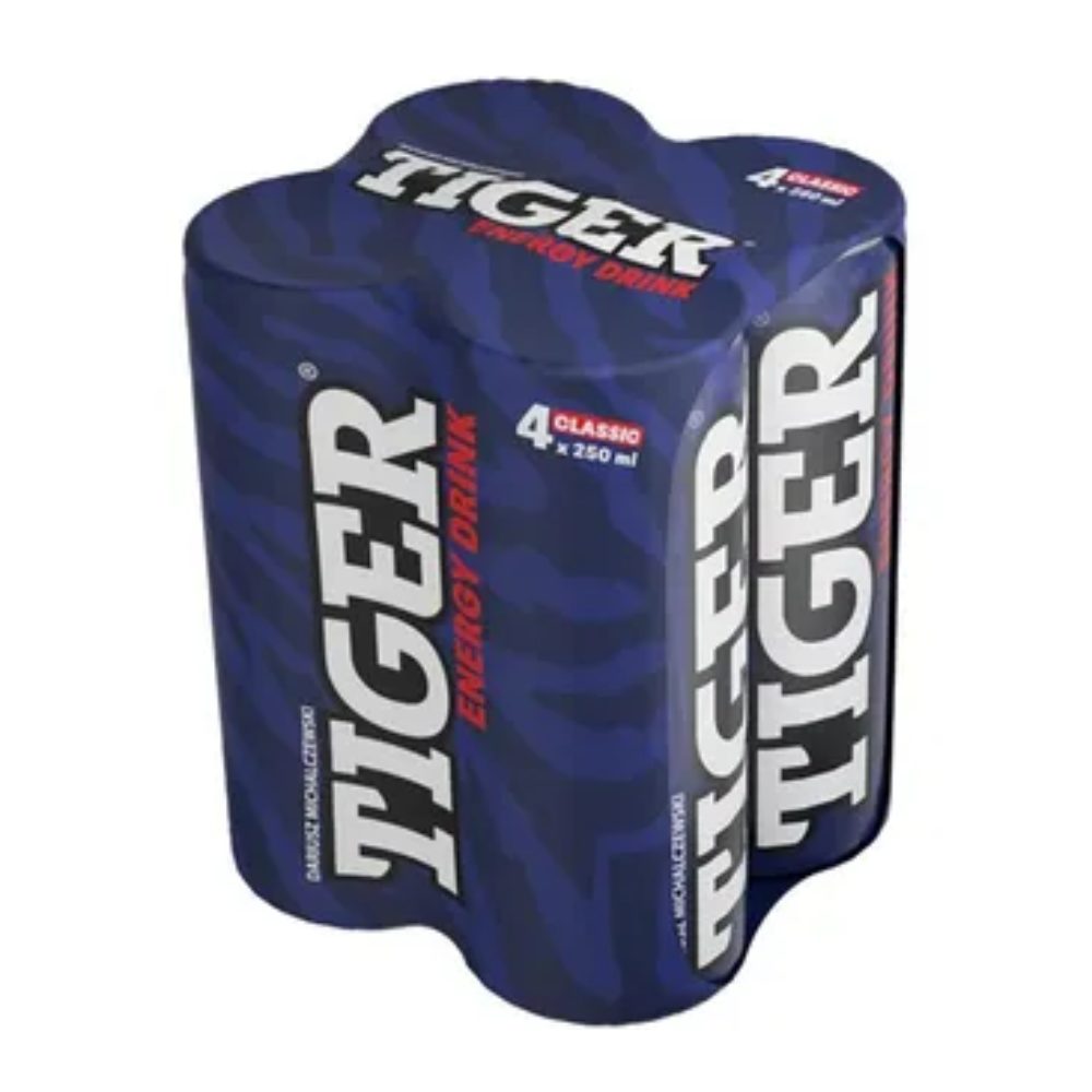 Energetyk TIGER 4 x 250 ml 4-pak puszka