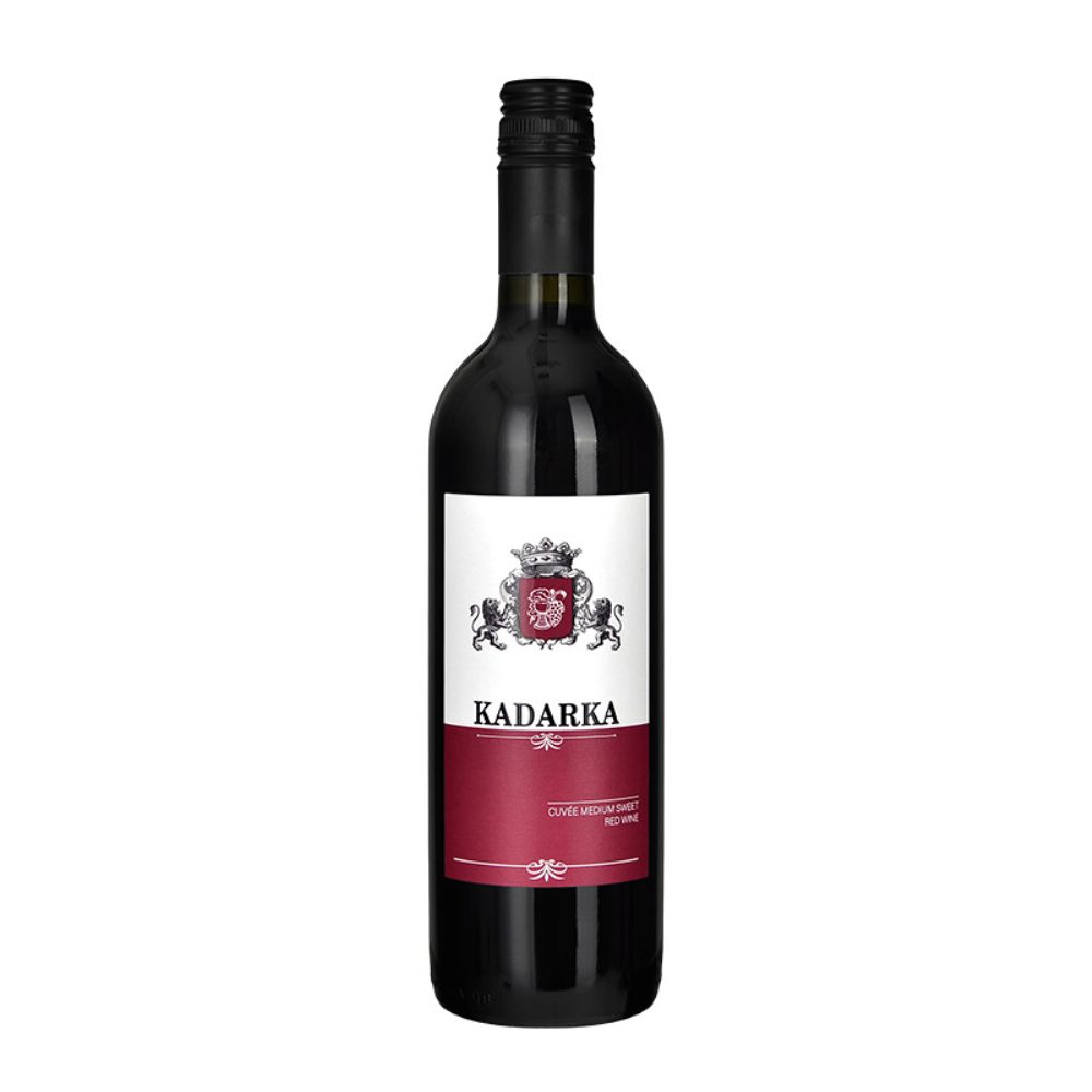 Wino Kadarka 11% czerwone półsłodkie 750 ml